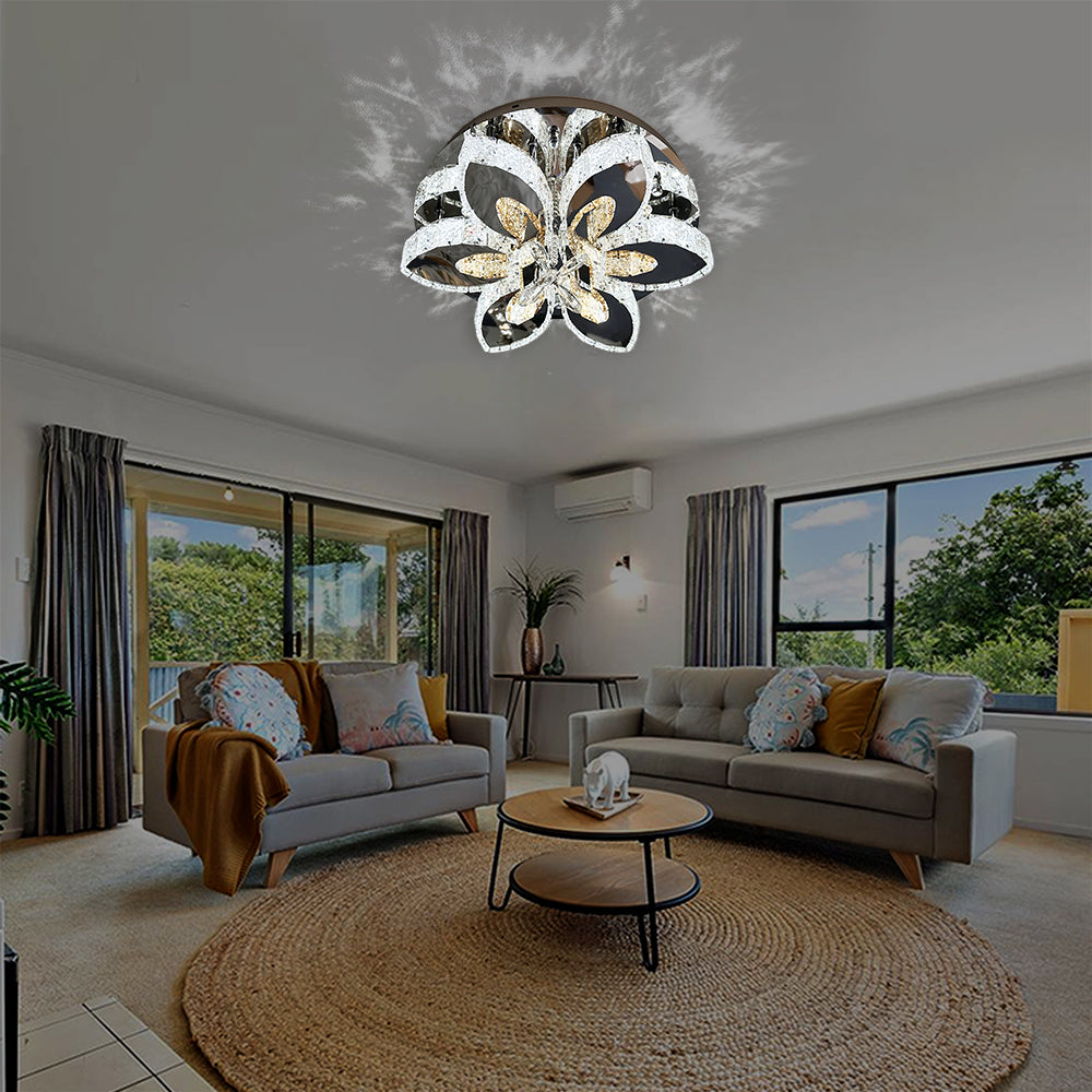 Apartment Modern Lounge Lighting Ideas Modern Ceiling Light Chrome
