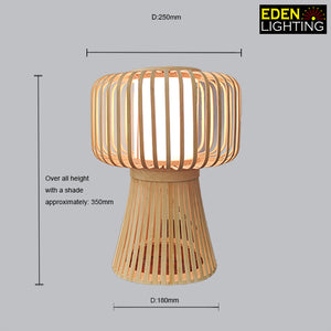 T8200  Wood Table Lamp