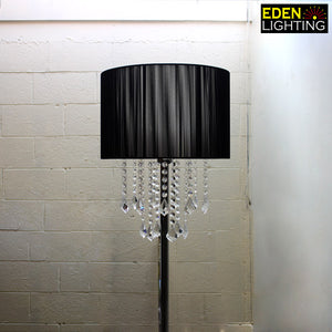 2307 Black Tall Gage floor lamp