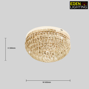 9258-600 Toan crystal ceiling light