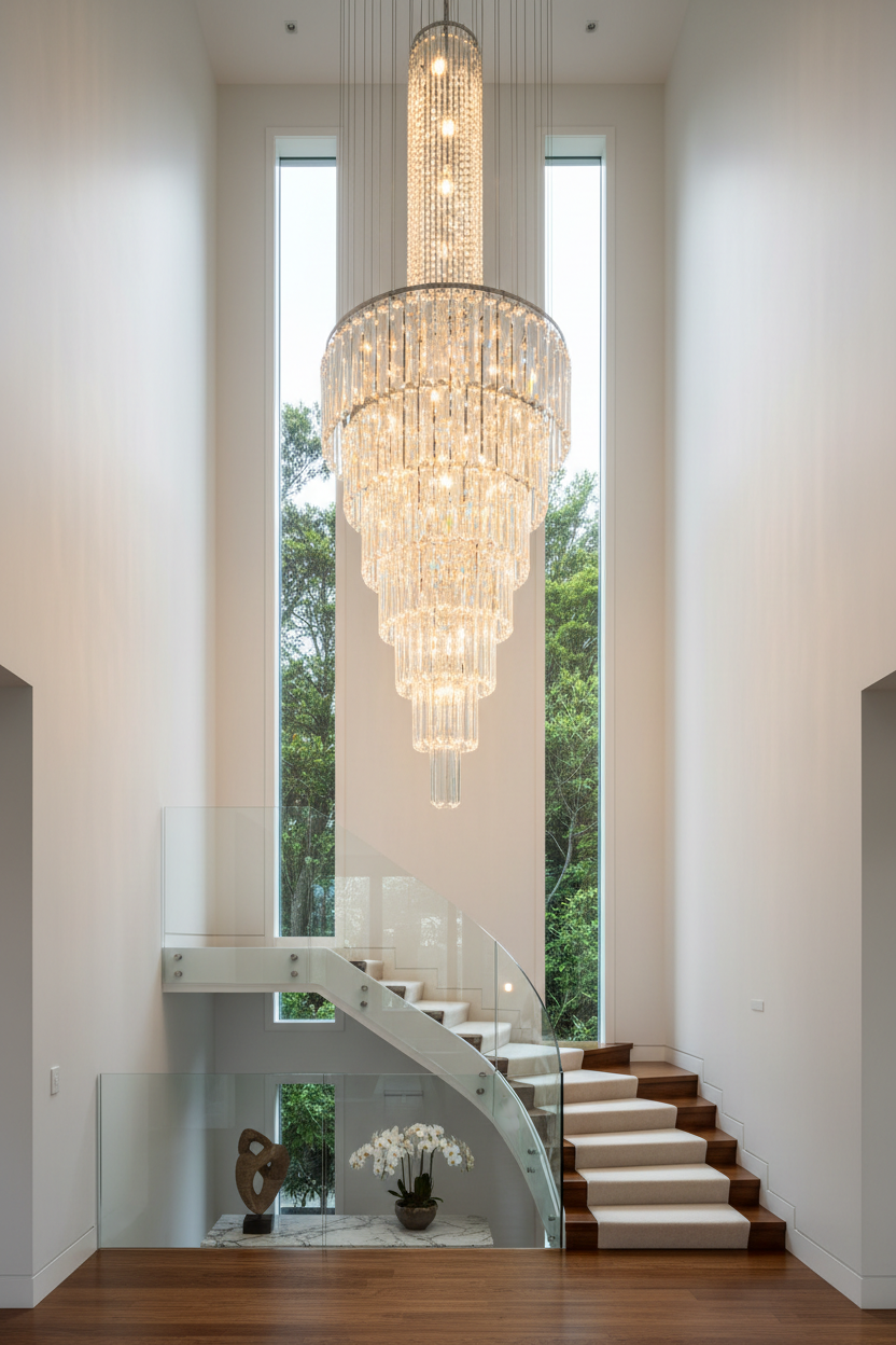entrance chandelier 