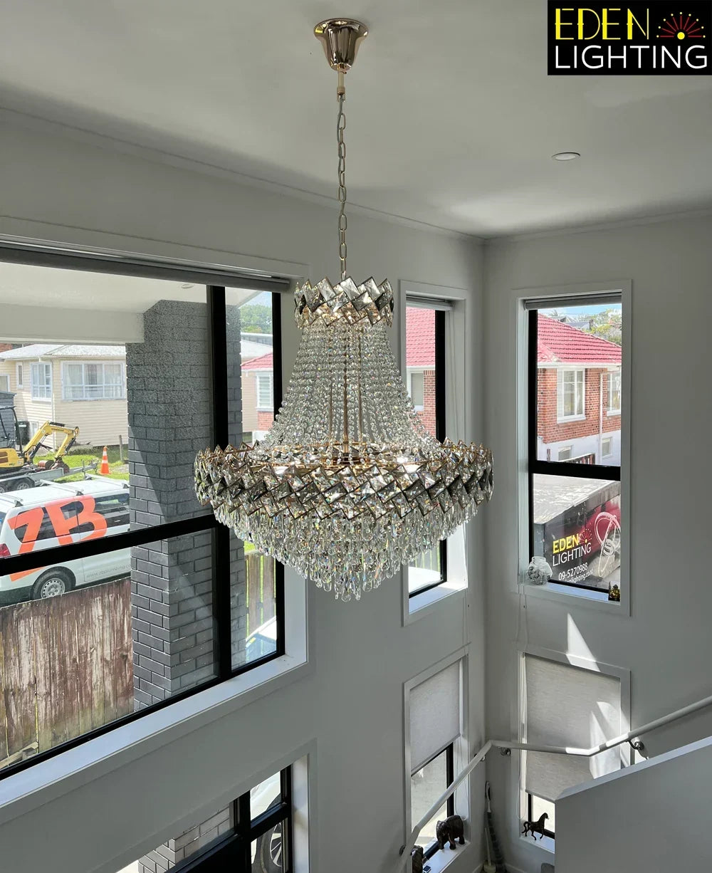staircase chandelier