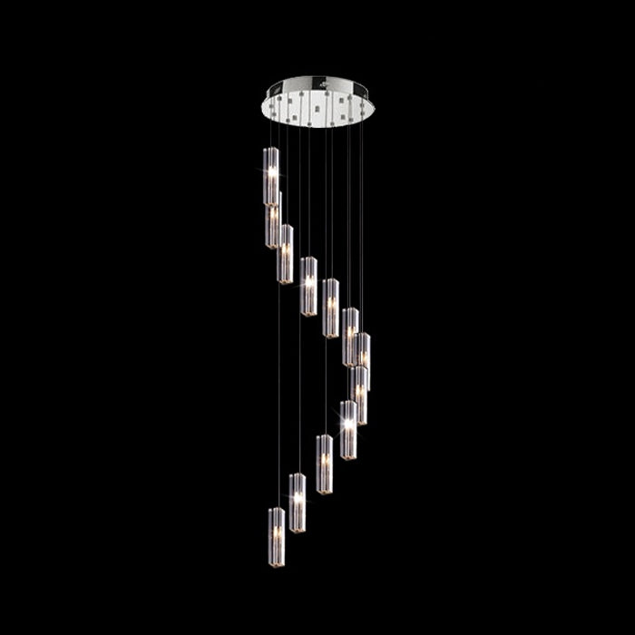 Chandelier Pendant light Chrome 001-12