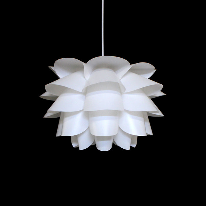 white plastic pendant light fixture affordable lighting shop NZ