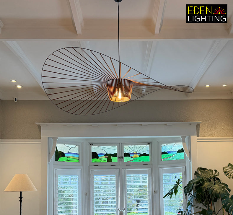 Iron Pendant Light Black 085-1M