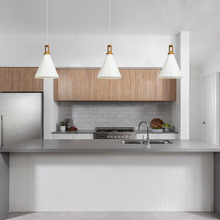 Pendant light Iron White  091B