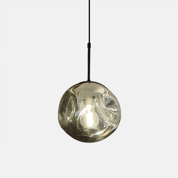 Glass Pendant light Smoke 1782-250mm