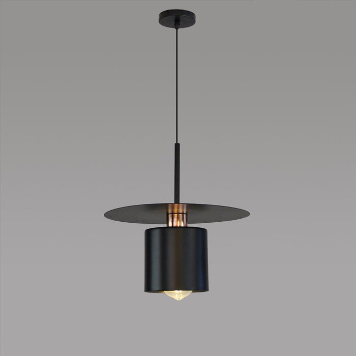 Pendant light Iron Black 187