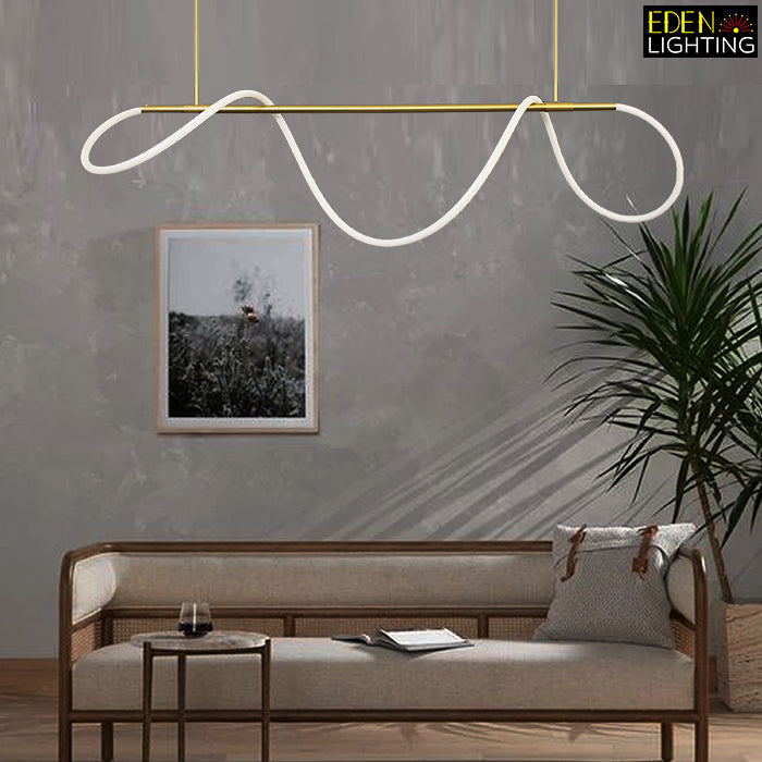 LED Pendant light Brass color 20317