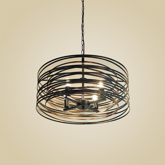 Modern pendant light with black metal Eden Lighting Auckland