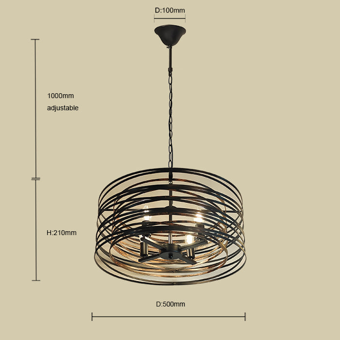 Standard hanging light chart home use NZ