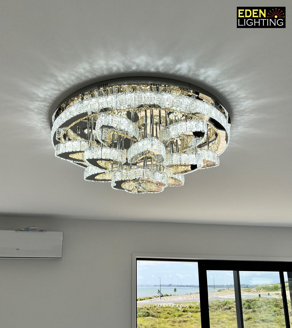 Ceiling light Color change Modern Chrome 3206-800mm