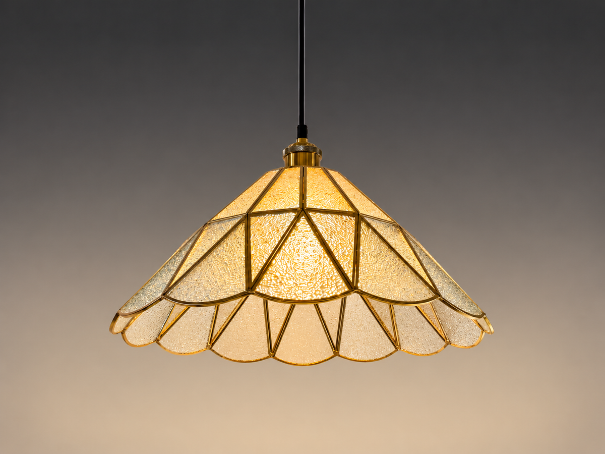 Tiffany Style Pendant Light 3207 WH