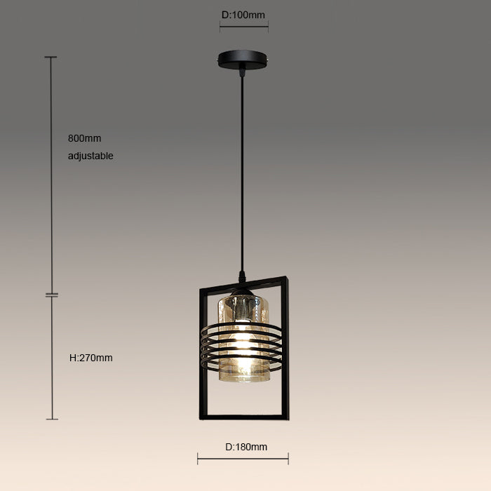 Pendant size diagram over table Auckland