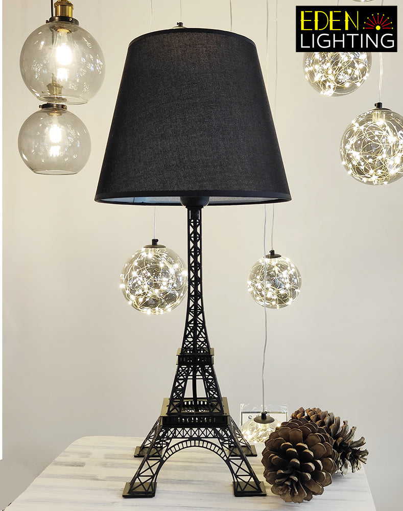 Table lamp Black Eiffel tower 3868