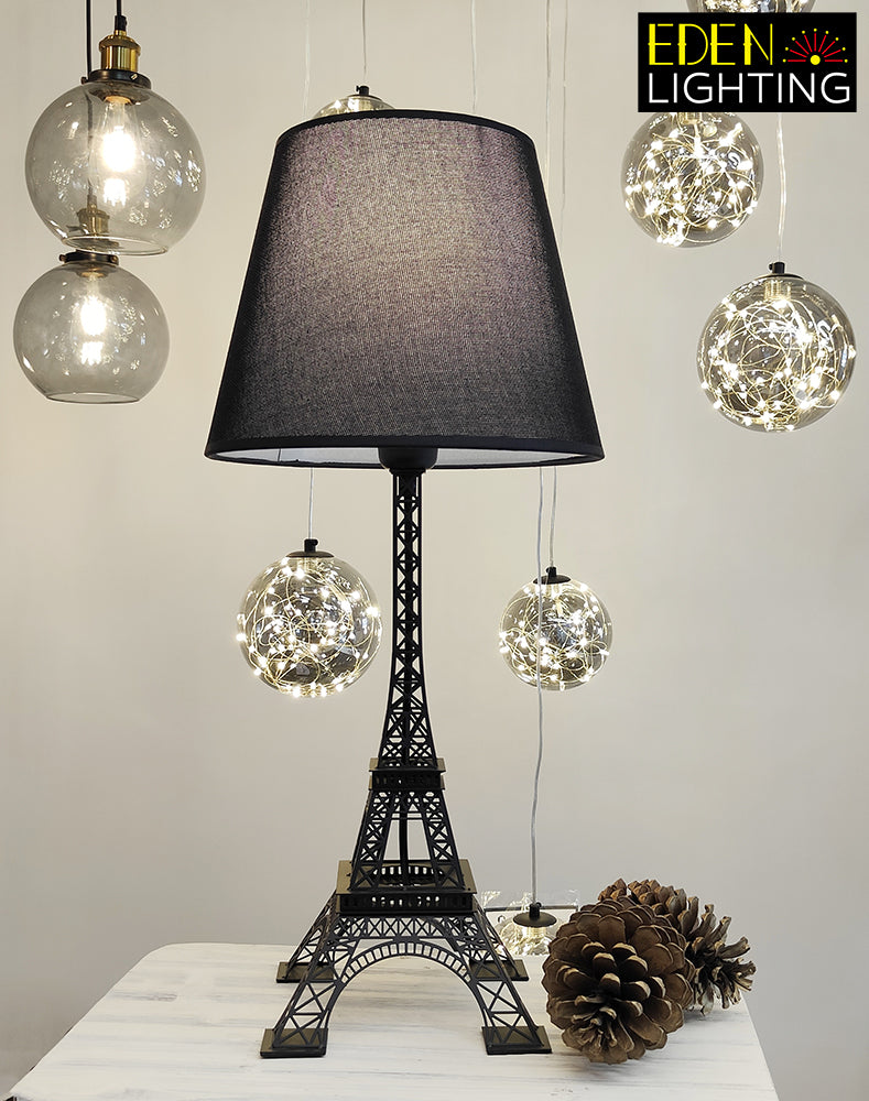 Table lamp Black Eiffel tower 3868