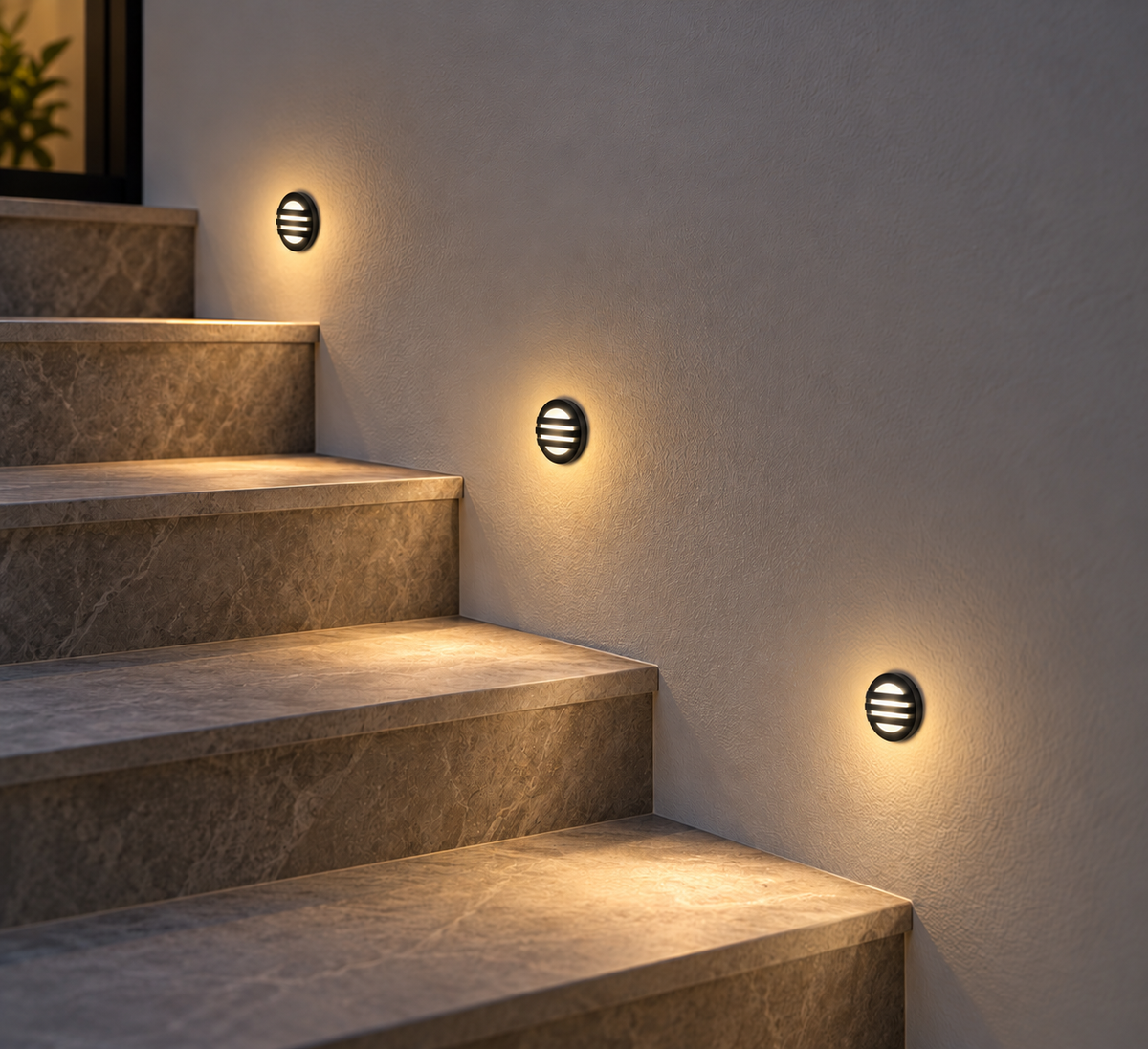 Step light LED Black 587