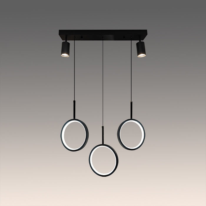 LED Pendant light Black 60108-3