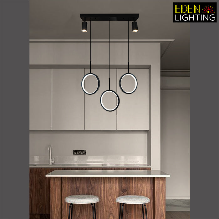 LED Pendant light Black 60108-3