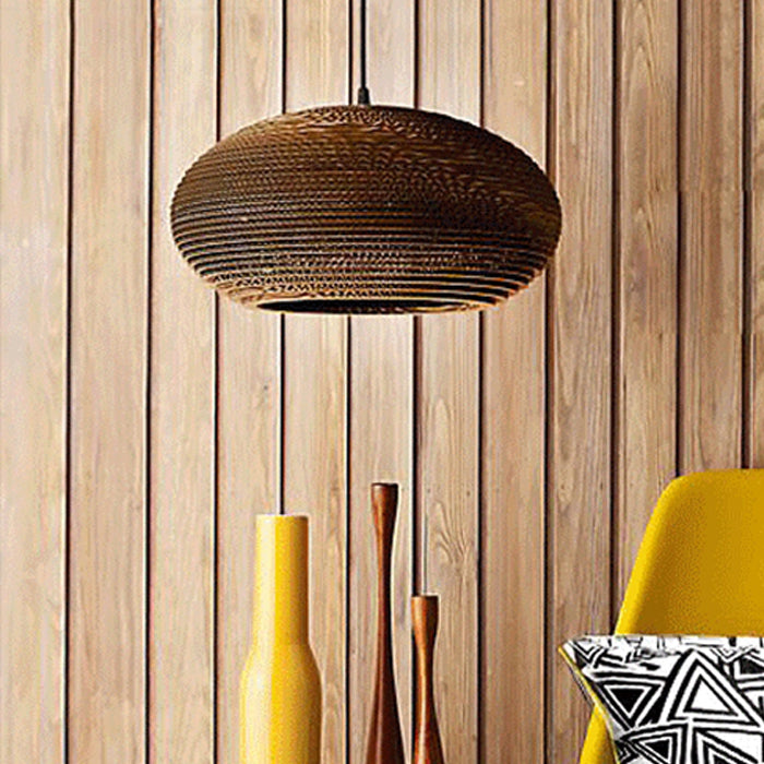 Dark brown Pendant light shade 6014-550mm