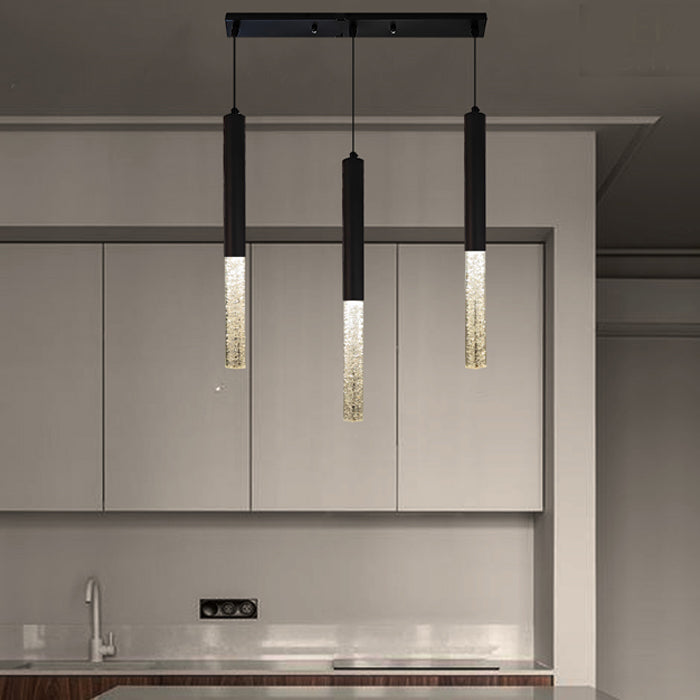 ED78-3 bk-250 Color Change  Pendant Light