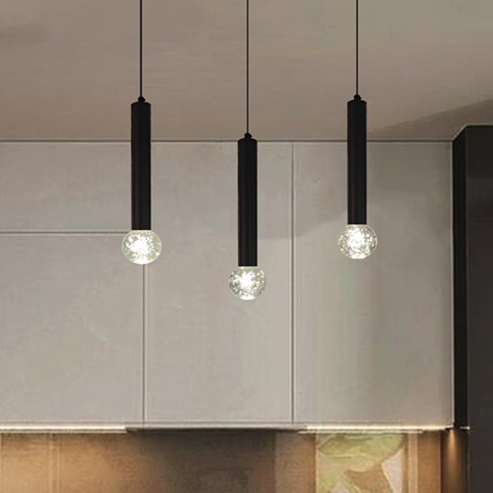 ED78-3 BK-80 Color Change Pendant Light