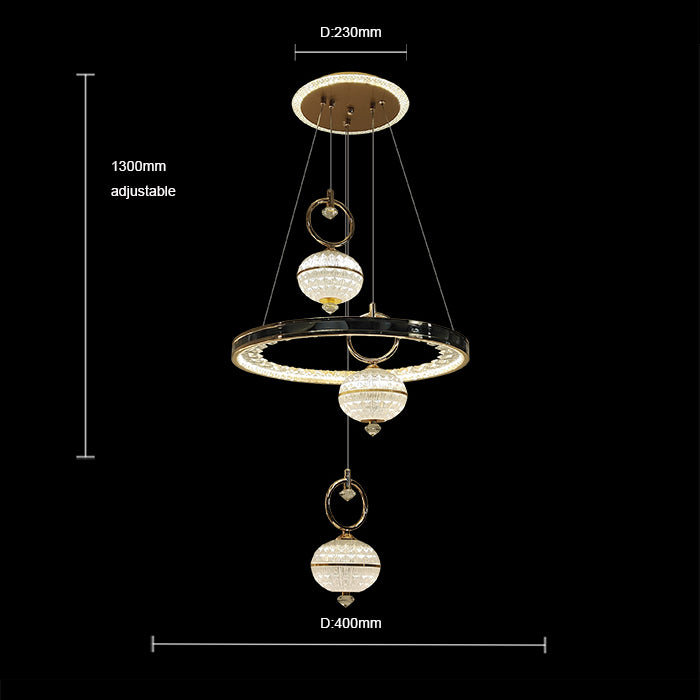 Decorative stair pendant size guide Auckland