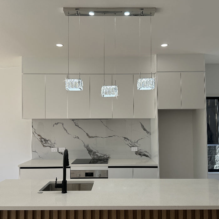 Pendant light Color change Modern Chrome 7175-3