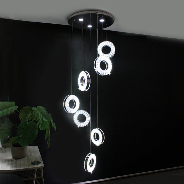 Modern Pendant light Chrome 7132-600