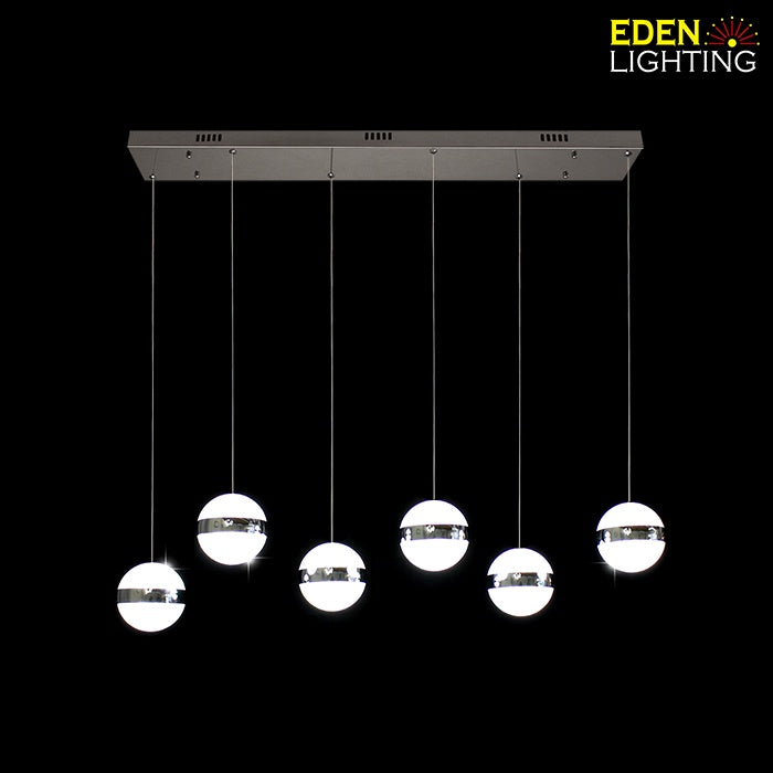 LED Pendant light Color change Chrome  76501-6