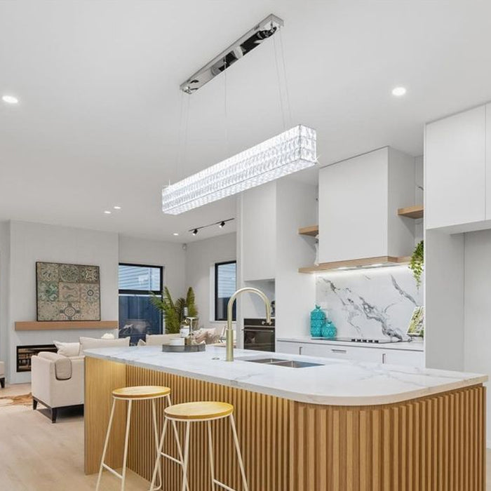 Pendant Light  Color Change Chrome Modern 7716-1.5m