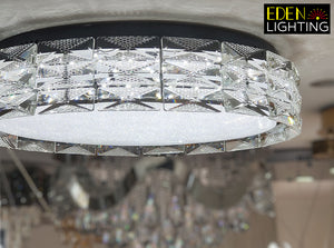 7738-500 Round crystal ceiling light
