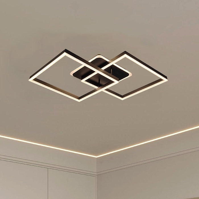 Ceiling light LED Black 80048-2