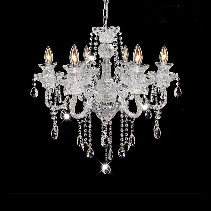 Crystal Chandelier Clear 8012-6P