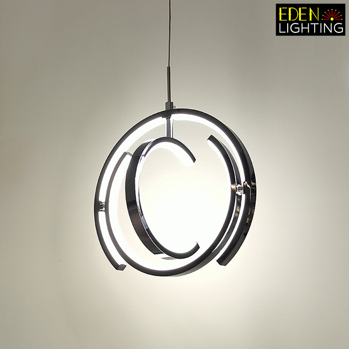 LED Color Change Pendant Light Black 300mm 80592