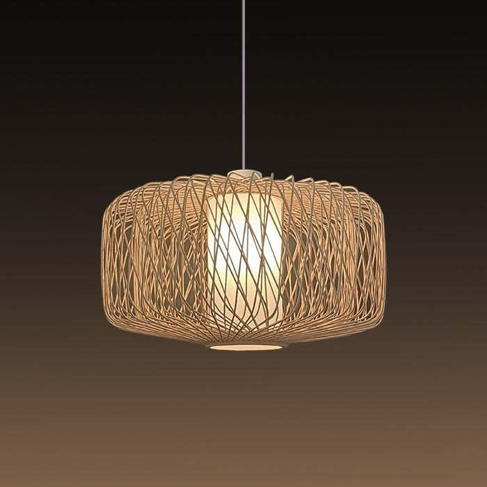 Natural Bamboo Pendant light shade  8200-450mm