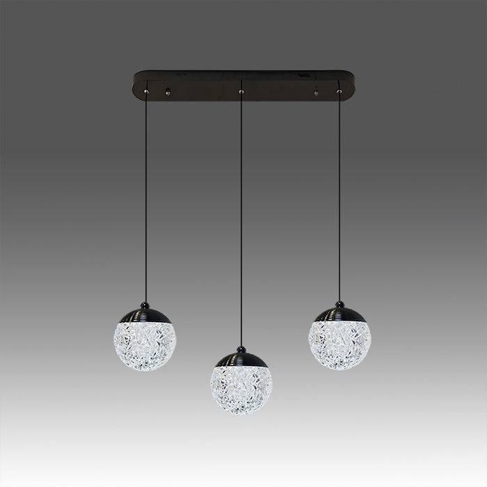 LED Pendant light Black 821-3