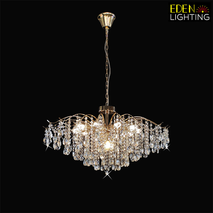 chandelier シェルフ 5510226-GD_Vencha Chanel 15 Light Spiral Chandelier 1300mm Gold