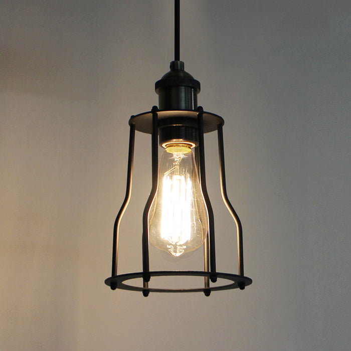 Lamp shade Iron Black 8796