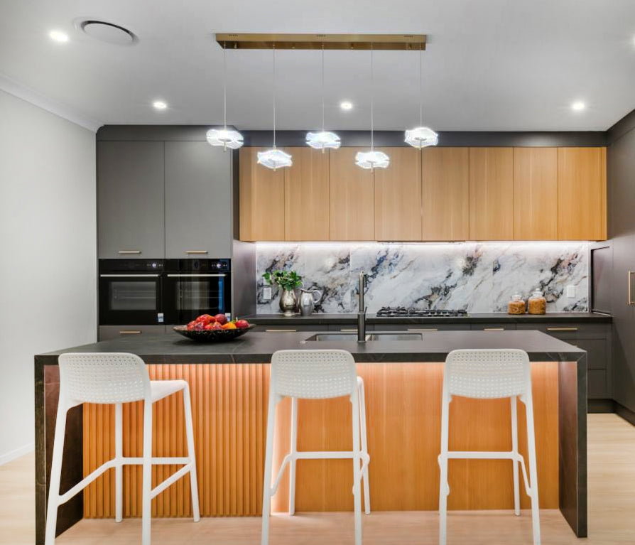 Pendant Light Color change Brass color Modern  8836/5