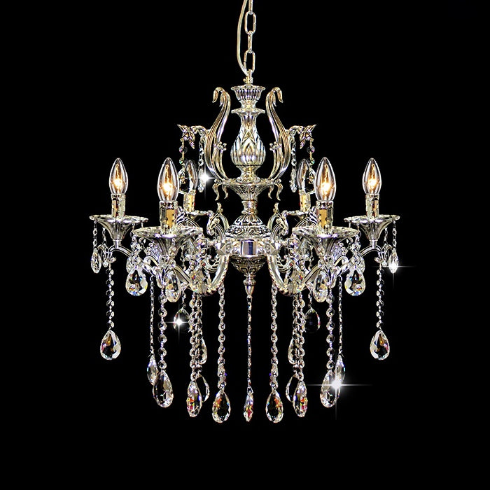 Chandelier Crystal Antique chrome 9034-6