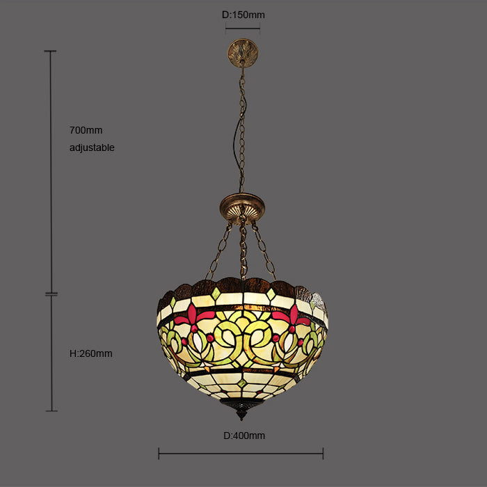 Pendant size diagram over table Auckland