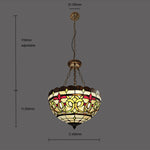 Pendant size diagram over table Auckland