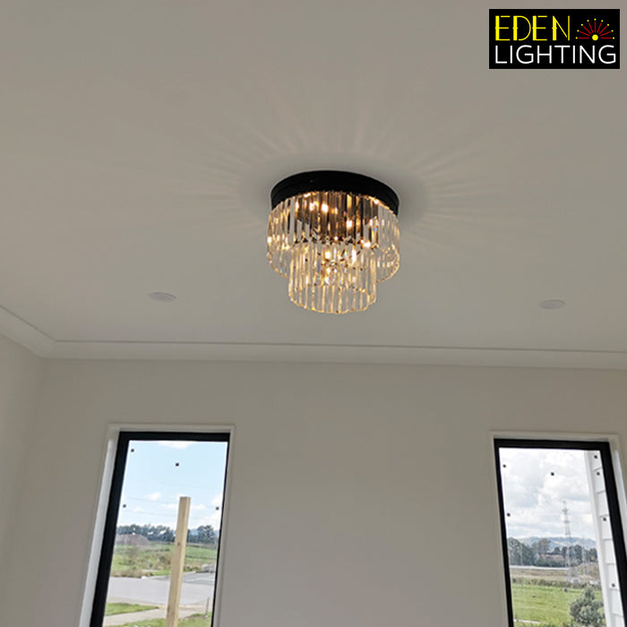 Ceiling Chandelier Black 400mm 9263