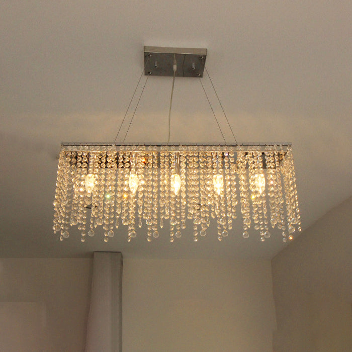 Chandelier Crystal Chrome 9560-800mm