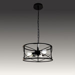 Black metal pendant light fixture auckland