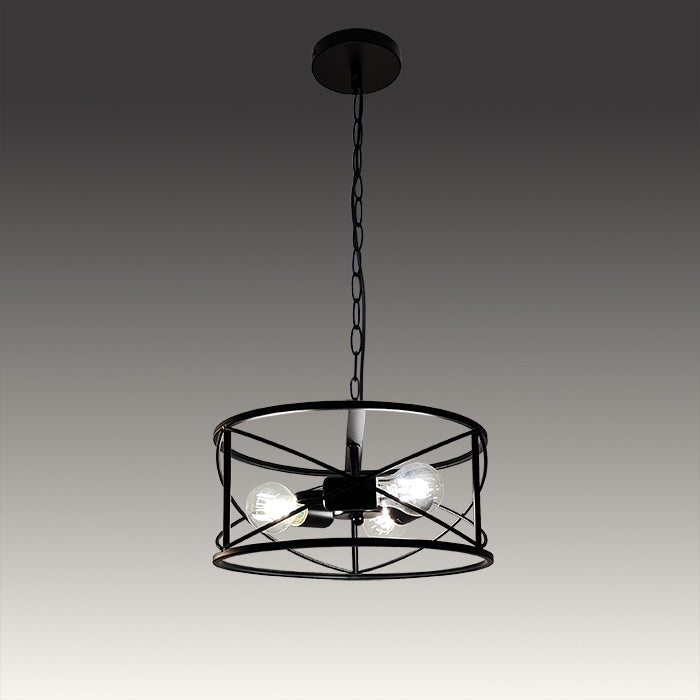 Black metal pendant light fixture auckland