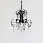 black chandelier for living room - eden lighting Auckland