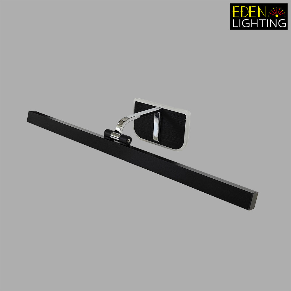 Black wall-mounted light fixture with a mirror nz