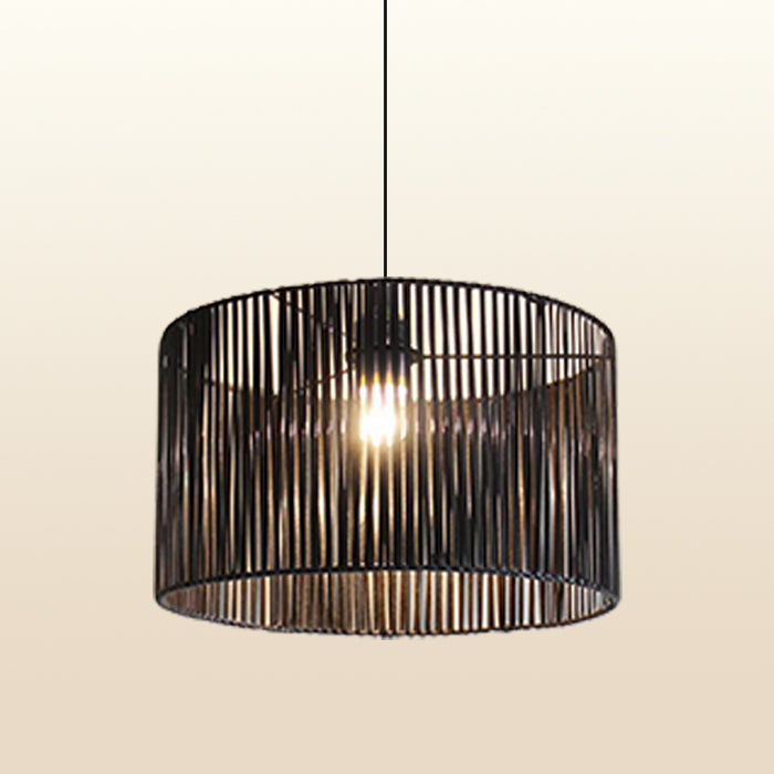 Black wave pendant shade light  above the table nz